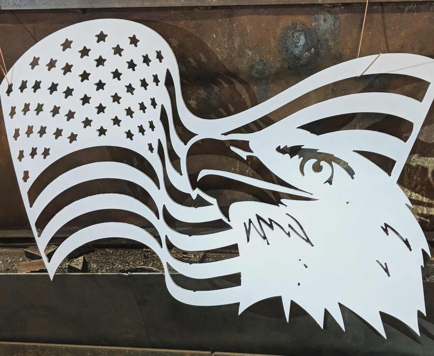 Metal Flag