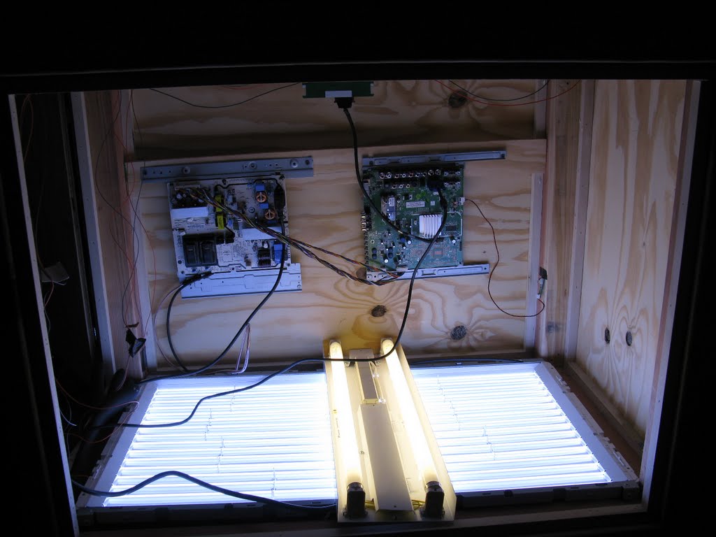 Multi-touch table construction phase 2